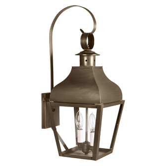 Stanfield Two Light Wall Mount in Dark Antique Brass (196|7637-DAB-LT2-CLR)