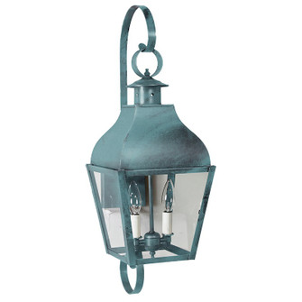 Stanfield Two Light Wall Mount in Verdi Gris (196|7638-VG-LT2-CLR)