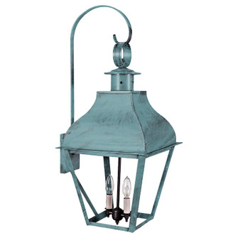Stanfield Two Light Wall Mount in Verdi Gris (196|7647-VG-LT2-CLR)