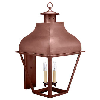 Stanfield Three Light Wall Mount in Antique Copper (196|7651-AC-LT3-CLR)