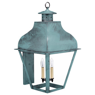 Stanfield Three Light Wall Mount in Verdi Gris (196|7651-VG-LT3-CLR)