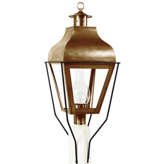 Stanfield One Light Post Mount in Antique Brass (196|7653-AB-CIM-CSG)