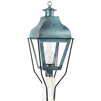 Stanfield One Light Post Mount in Verdi Gris (196|7653-VG-CIM-CLR)