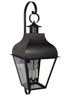 Stanfield Three Light Wall Mount in Dark Brass (196|7658-DB-LT3-CLR)
