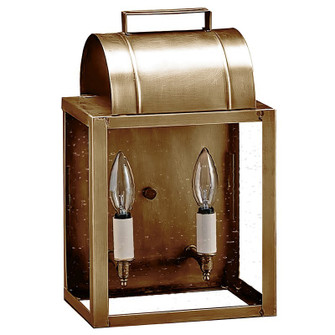 Livery Two Light Wall Mount in Antique Brass (196|8021-AB-LT2-CSG)