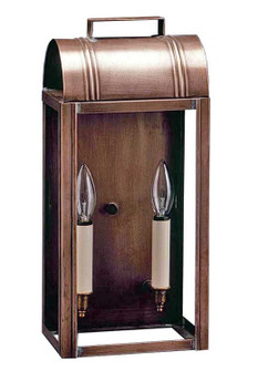 Livery Two Light Wall Mount in Dark Antique Brass (196|8031-DAB-LT2-CLR)