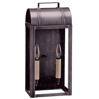 Livery Two Light Wall Mount in Dark Brass (196|8031-DB-LT2-CSG)