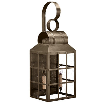 Lynn Two Light Wall Mount in Dark Antique Brass (196|8141-DAB-LT2-CSG)