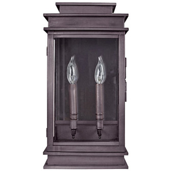 Empire Two Light Wall Mount in Dark Brass (196|8831-DB-LT2-CLR-PM)