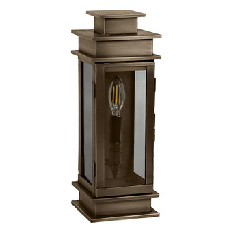 Empire One Light Wall Mount in Dark Antique Brass (196|8911-DAB-LT1-CLR)
