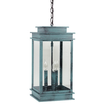 Empire Three Light Hanging Lantern in Verdi Gris (196|8932-VG-LT3-CSG)