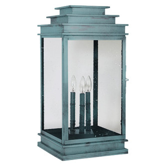 Empire Three Light Pier Mount in Verdi Gris (196|8953P-VG-LT3-CSG)