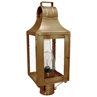 Livery One Light Post Mount in Antique Brass (196|9033-AB-CIM-SMG)