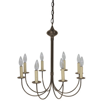 Chandelier Eight Light Chandelier in Dark Antique Brass (196|908-DAB-LT8)