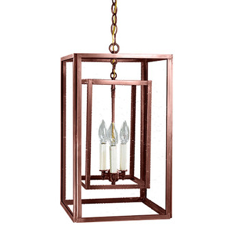 Foyer Two Light Hanging Lantern in Antique Copper (196|SS1220-AC-LT3-CSG)