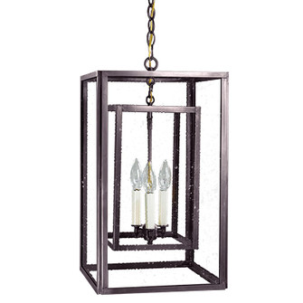 Foyer Two Light Hanging Lantern in Dark Brass (196|SS1220-DB-LT3-SMG)