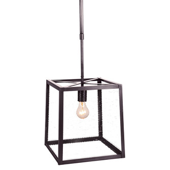 Foyer One Light Hanging Lantern in Dark Brass (196|ST1213-DB-MED-CSG)