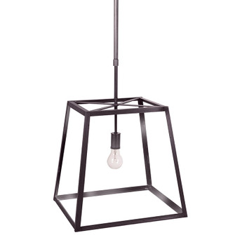 Foyer One Light Hanging Lantern in Dark Brass (196|ST1216-DB-MED-CLR)