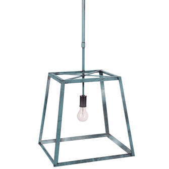 Foyer One Light Hanging Lantern in Verdi Gris (196|ST1216-VG-MED-CLR)