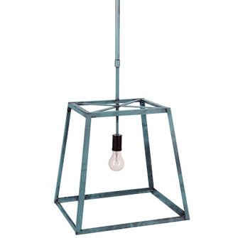Foyer One Light Hanging Lantern in Verdi Gris (196|ST1216-VG-MED-NG)
