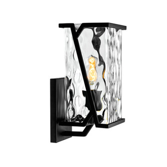 Waterfall One Light Wall Sconce in Matte Black (185|1251-MB-CW)
