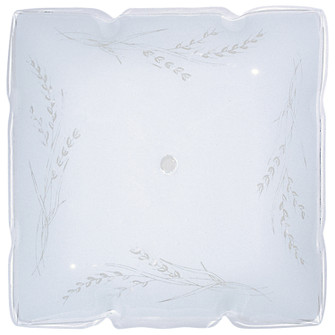 Glass in Ruffled Edge White (72|50-503)