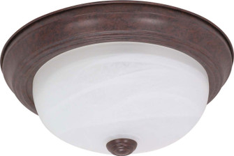 Two Light Flush Mount in Old Bronze (72|60-205)