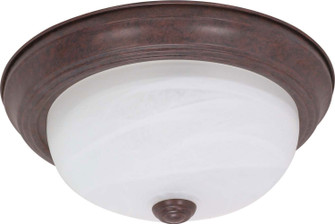 Two Light Flush Mount in Old Bronze (72|60-206)