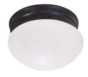 Flush Mounts One Light Flush Mount in Mahogany Bronze (72|60-2641)