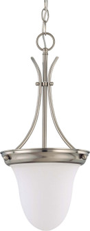 Pendants Brushed Nickel One Light Pendant in Brushed Nickel (72|60-3259)
