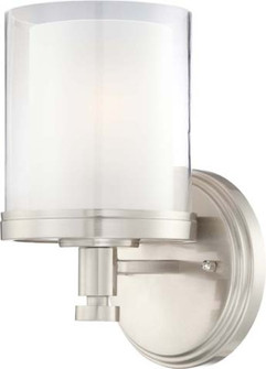 Decker One Light Vanity in Brushed Nickel (72|60-4641)