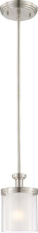 Decker One Light Mini Pendant in Brushed Nickel (72|60-4648)