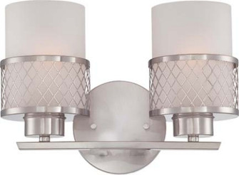 Fusion Two Light Vanity in Brushed Nickel (72|60-4682)