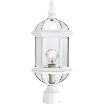 Boxwood One Light Post Lantern in White (72|60-4974)