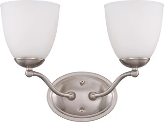 Patton Two Light Vanity in Brushed Nickel (72|60-5032)