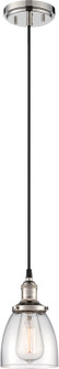 Vintage One Light Pendant in Polished Nickel (72|60-5404)