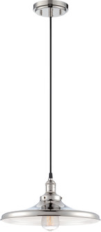 Vintage One Light Pendant in Polished Nickel (72|60-5406)