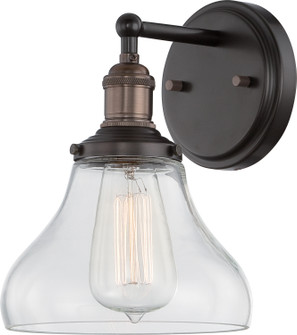 Vintage One Light Wall Sconce in Rustic Bronze (72|60-5513)