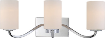 Willow Three Light Vanity in Polished Nickel (72|60-5803)