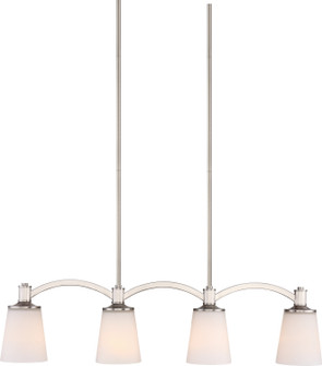 Laguna Four Light Trestle in Brushed Nickel (72|60-5875)