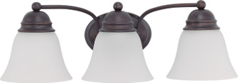 Three Light Vanity in Mahogany Bronze (72|60-6087)