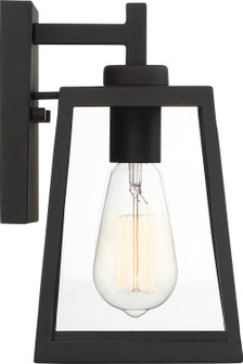 Halifax One Light Outdoor Wall Lantern in Matte Black (72|60-6581)