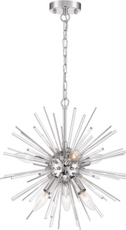 Cirrus Eight Light Chandelier in Polished Nickel (72|60-6993)