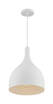 Bellcap One Light Pendant in Matte White (72|60-7097)