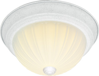 Three Light Flush Mount in Textured White (72|SF76-129)