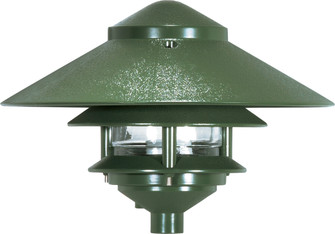 One Light Outdoor Lantern in Green (72|SF76-634)