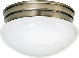 Two Light Flush Mount in Antique Brass (72|SF77-924)