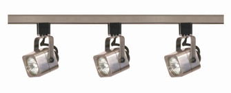Track Lighting Kits Brushed Nickel Three Light Track Kit in Brushed Nickel (72|TK347)