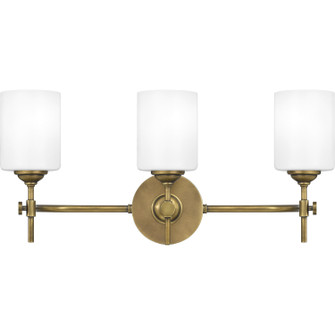 Aria Three Light Bath in Weathered Brass (10|ARI8622WS)