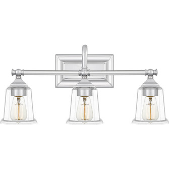 Nicholas Three Light Bath in Polished Chrome (10|NLC8603C)